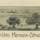 Ex libris - Hermann Struck (ipse)