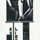 Ex libris - M. Éva (Miklós Éva)