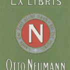 Ex libris - Otto Neumann