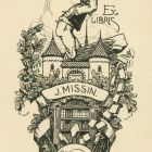 Ex libris - J. Missin