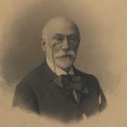 Portréfotó - Ráth György (1828-1905), az Iparművészeti Múzeum igazgatója 1881-től 1896-ig