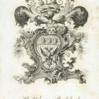 Ex libris - William Baldock címeres