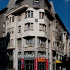 Épületfotó - az Árkád-bazár (Budapest, Dohány utca 22-24.) utcai homlokzatai