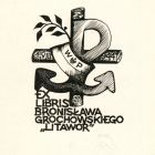 Ex libris - Bronislawa Grochowskiego Litawor