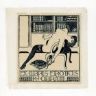 Ex libris - eroticis K .J .Obrátil