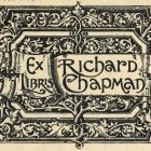Ex libris - Richard Chapman