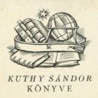 Ex libris - Kuthy Sándor könyve