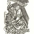 Ex libris - Dr. Kertész Dénes könyve