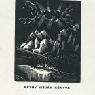 Ex libris - Réthy István könyve