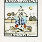 Ex libris - Csorián Ferencz könyve