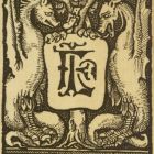 Ex libris - FL (Frederick Locker)