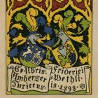 Ex libris - Friedrich Amberger-Welthi