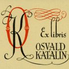 Ex libris - Osvald Katalin