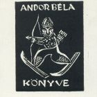 Ex libris - Andor Béla könyve