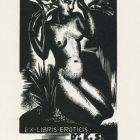 Ex libris - eroticis Dr K. S.