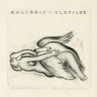 Ex libris - Clotilde