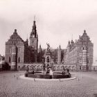 Fénykép - Adriaen de Vries: Neptun kút-másolat, a dániai Frederiksborg kastély előtt, 1880