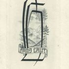 Ex libris - Hans Laut