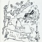 Ex libris - Franz Adler