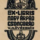 Ex libris - Nagy Árpád Csongrád