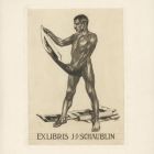 Ex libris - Joh. Jacob Schäublin