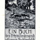 Ex libris - Freiherr Ferdinand von König Fachsenfeld