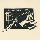 Ex libris - B I (Bauer Imre?)