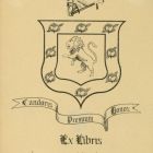 Ex libris - Thomas W. Dunbar