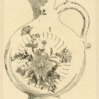 Illusztráció - kulacs alakú kancsó, Holics; Radisics Jenő Képes kalauzából