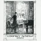 Ex libris - Ledofsky Ágnes könyve