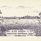 Ex libris - Instituti Botanici Univ. Debrecen