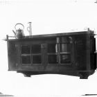 Üvegnegatív - Faliszekrény, Toroczkai Wigand Ede - Mocsay József