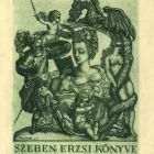 Ex libris - Szeben Erzsi könyve