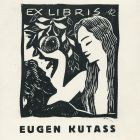 Ex libris - Eugen Kutass