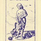 Ex libris - Jüngling Erzsike