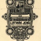 Ex libris - Latinák Jenő könyvespolcáról