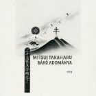 Ex libris - Mitsui Takaharu báró adománya