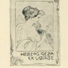 Ex libris - Herzog Géza