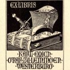 Ex libris - Karl Emich Graf zu Leiningen-Westerburg