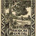 Ex libris - Gregor Grant ex libris