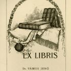 Ex libris - Dr. Vámos Jenő