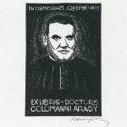 Ex libris - doctoris Colomanni Arady-In memoriam Josephi Vass