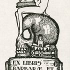 Ex libris - Barbarae et Elisabethis Jánosy