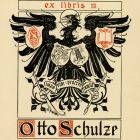 Ex libris - Otto Schulze