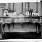 Üvegnegatív - konzol, XIV. Lajos kora?