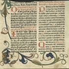 Ősnyomtatvány-töredék - Missale részlet