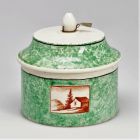 Cukortartó fedéllel