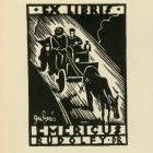 Ex libris - Emericus Rudolfy dr.