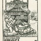 Ex libris - Nagyszebeni M. Polg. Kör. Irodalmi Alosztály