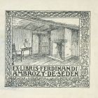 Ex libris - Ferdinandi Ambrozy de Séden